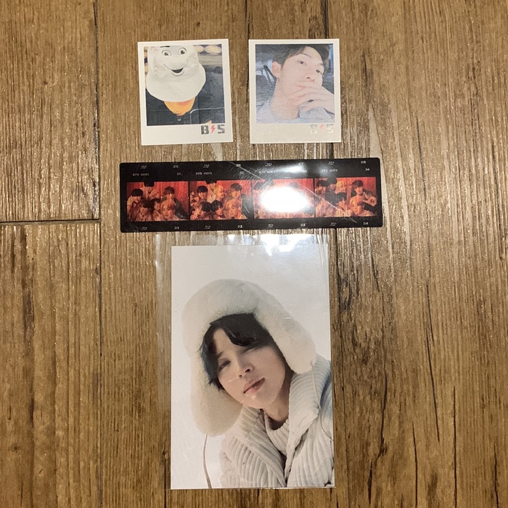 bts jimin photo winter package 2021 NOT A PHOTOCARD with extras